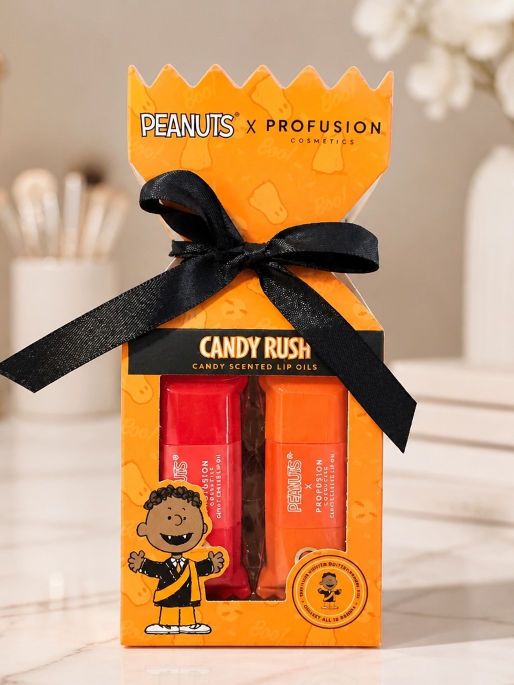 Peanuts x Profusion Candy Rush Scented Lip Oil Duo